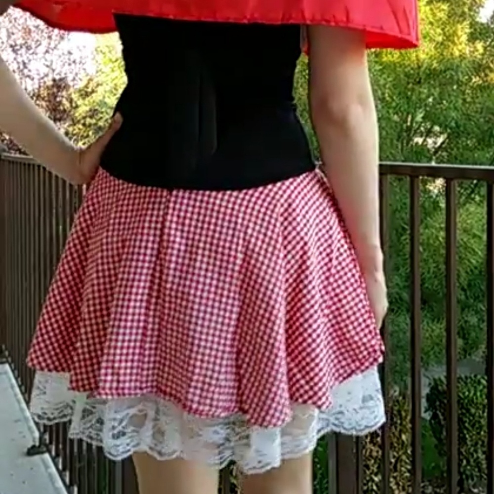 Red Riding Hood Costume, Small - Picture 4 of 4